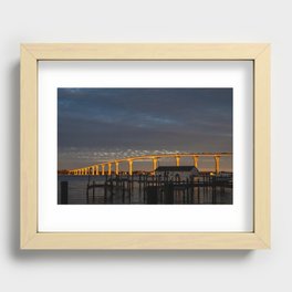 Solomons Bridge, Maryland USA Recessed Framed Print