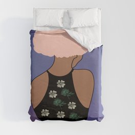 Woman At The Meadow 06 Duvet Cover