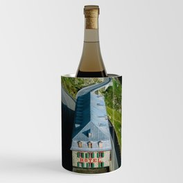Belvedere Switzerland Mountain Pass Road – Outdoor Photography Wine Chiller