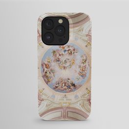 Renaissance Ceiling Painting Gods Angels Fresco iPhone Case