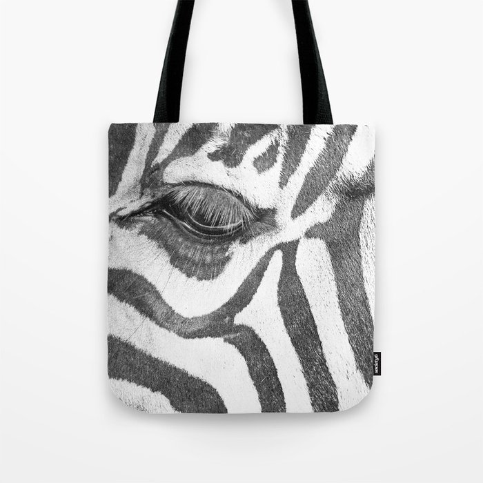 eyes Zebra Tote Bag