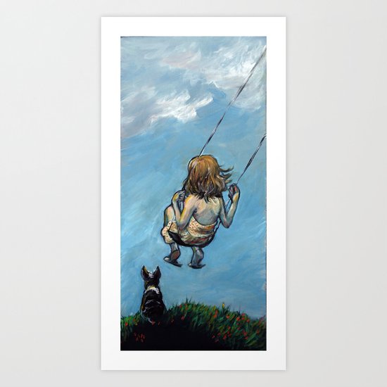 flying Art Print