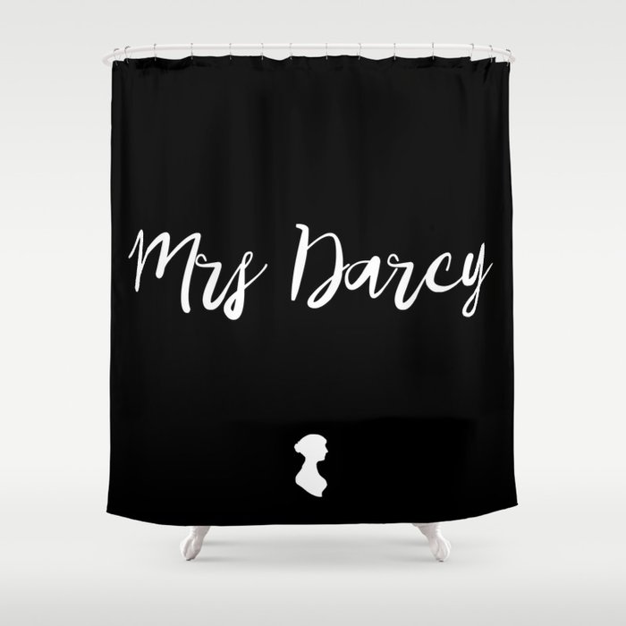 MRS DARCY Shower Curtain