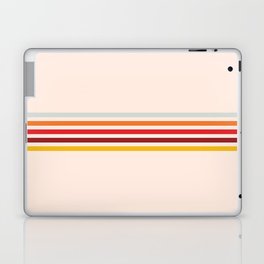5 Classic Vertical 70s Summer Style Retro Stripes - Ninni Laptop Skin