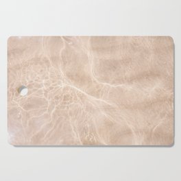 Coral Clear water | beach fine art photography | sea wave and sand Cutting Board