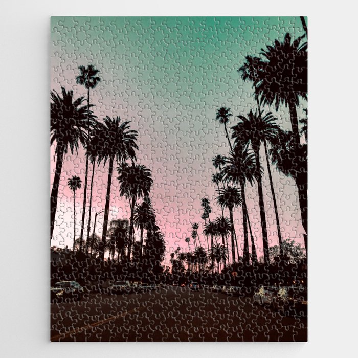Electric Sunset Jigsaw Puzzle