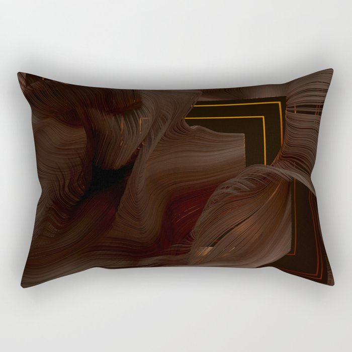 Flow Abstract I Rectangular Pillow