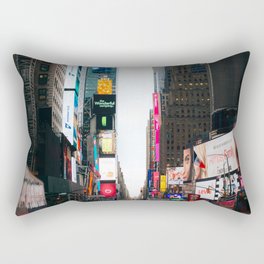 Times Square vibe (New York City) Rectangular Pillow