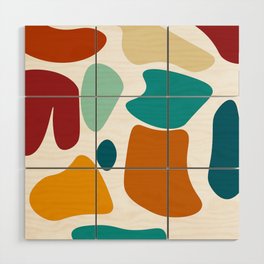 8 Abstract Shapes  211220 Minimalist Design  Wood Wall Art