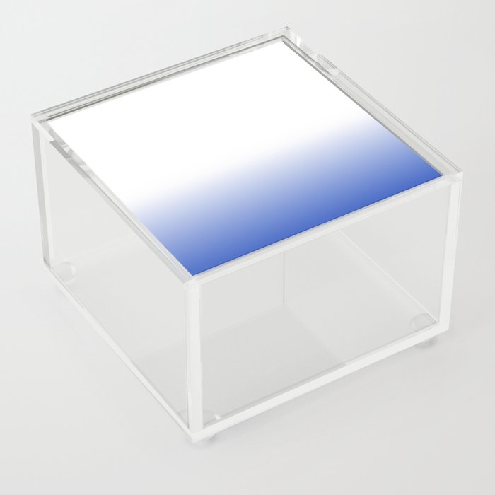 OMBRE BLUE Acrylic Box