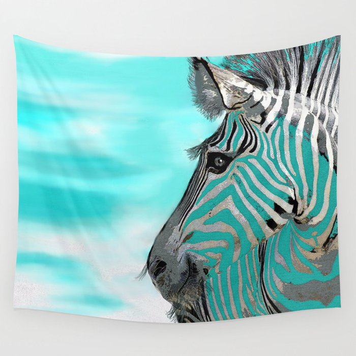 Zebra Sky Wall Tapestry