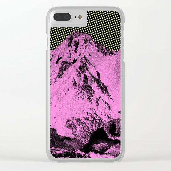 Not a single cloud in the sky Clear iPhone Case