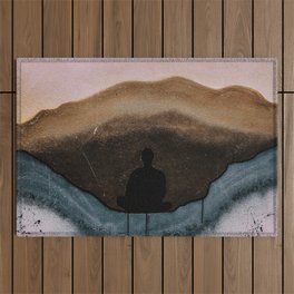 Meditaton Geode Outdoor Rug