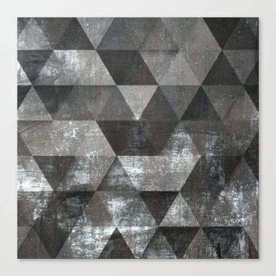 Triangles Canvas Print