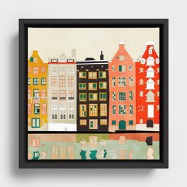 Amsterdam 2 Framed Canvas