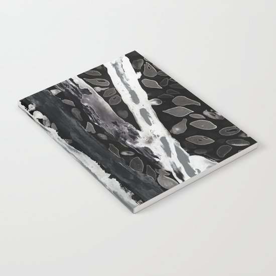 Rainbow Eucalyptus Graffiti artist tree from shedding bark South Pacific Night Time Moon Shadows Notebook