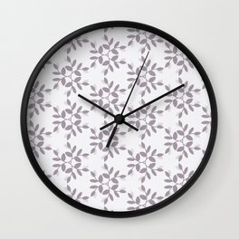 Leafy Ringlets Wall Clock