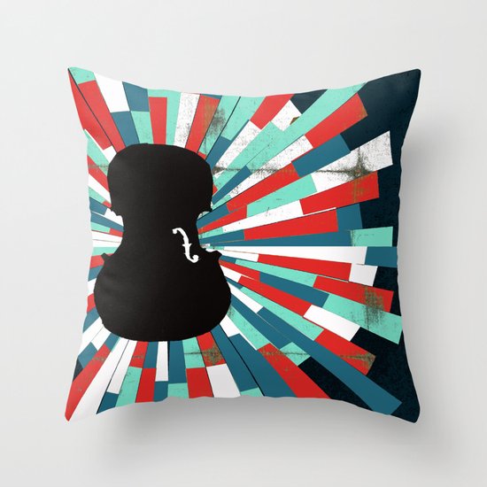 Shostakovich Cello Concerto Throw Pillow