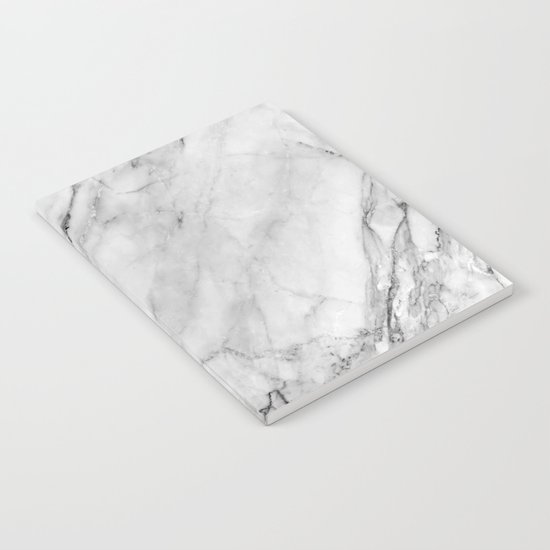 Carrara Marble Notebook
