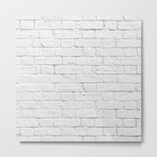 Brick Wall Metal Print