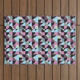 Abstract Geometric Pattern  Outdoor Rug