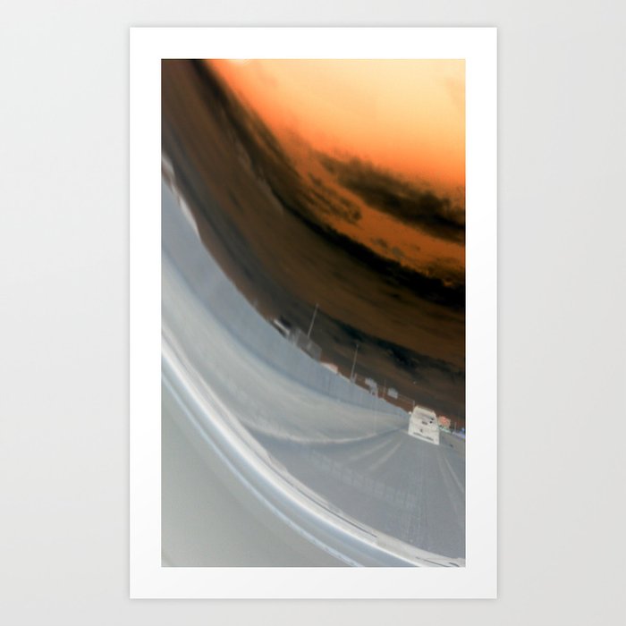 Distorted View Art Print