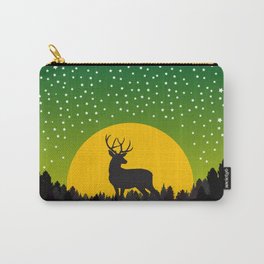 Deer Stars Moon Carry-All Pouch