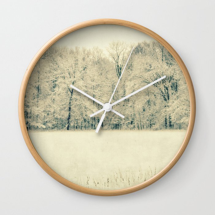 winter day Wall Clock