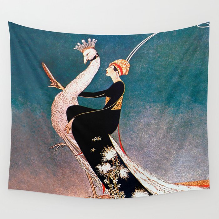 Art deco on sale tapestry