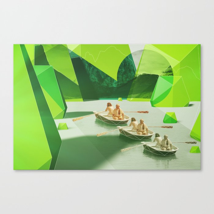 Row Your Boat Canvas Print