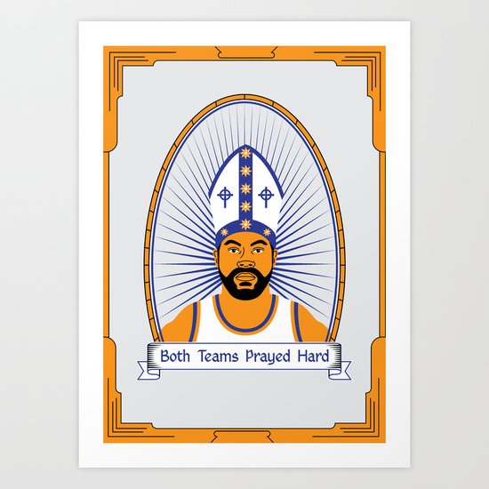 Both Teams Prayed Hard Art Print