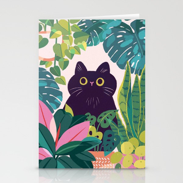 Cat Jungle Stationery Cards