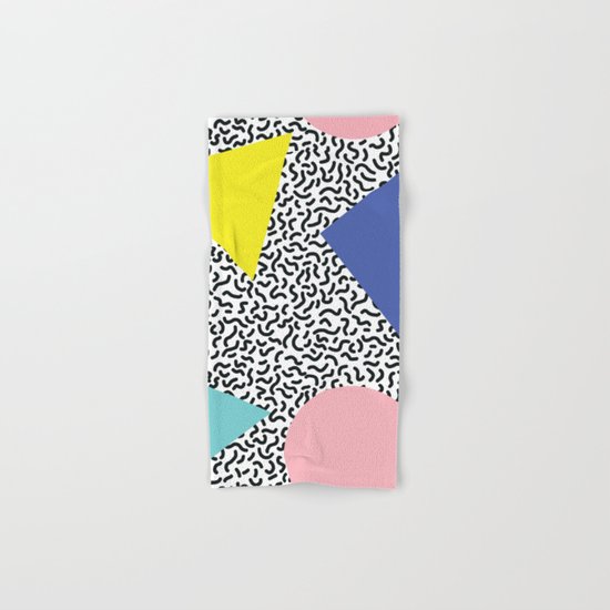 Memphis Pattern 1 Hand & Bath Towel