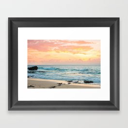 Hawaiian Sunrise Framed Art Print