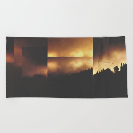 Fractions A36 Beach Towel