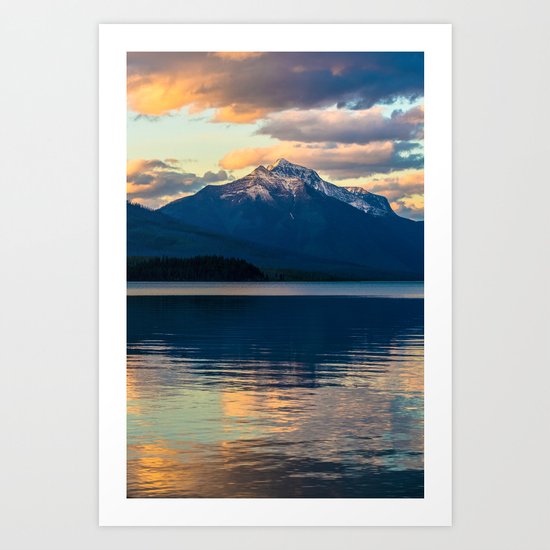 Mountains Rise To Open Skies Art Print