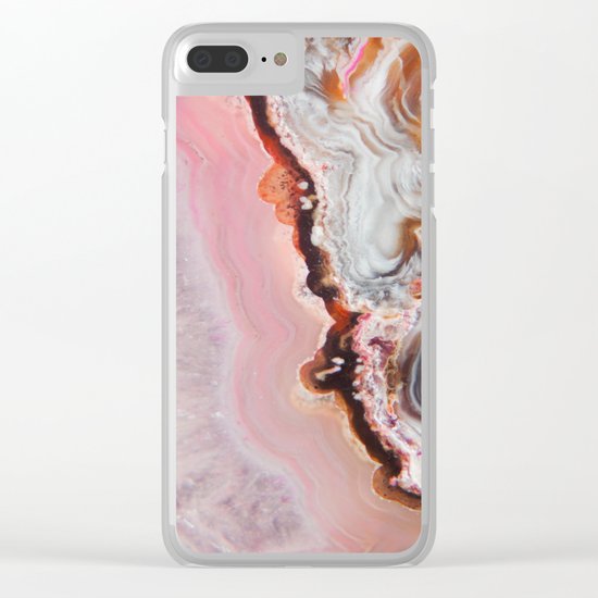 Spring Agate Clear iPhone Case