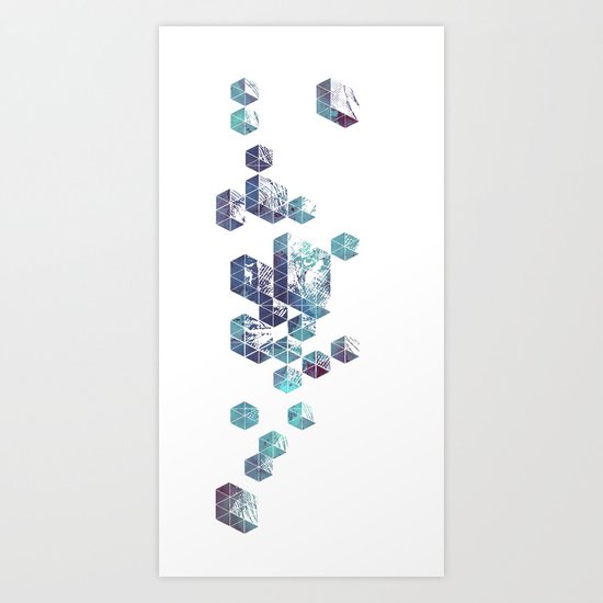 Majestic Collision Art Print