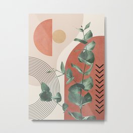 Nature Geometry IV Metal Print