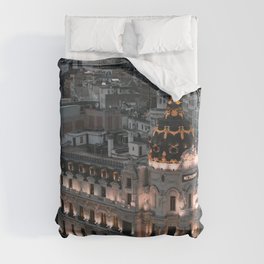 Spain Photography - Madrid In The Evening Duvet Cover