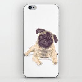 Pug Love iPhone Skin