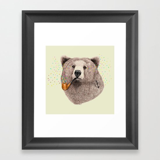 Sailor Bear Framed Art Print