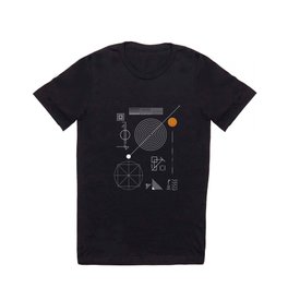 Cohesion Theory T-shirt | Graphicdesign, Cryptic, Interesting, Black And White, Abstract, Digital, Scifi, Shapes, Contrast, Mystery 