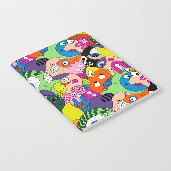 Alien Pattern Notebook