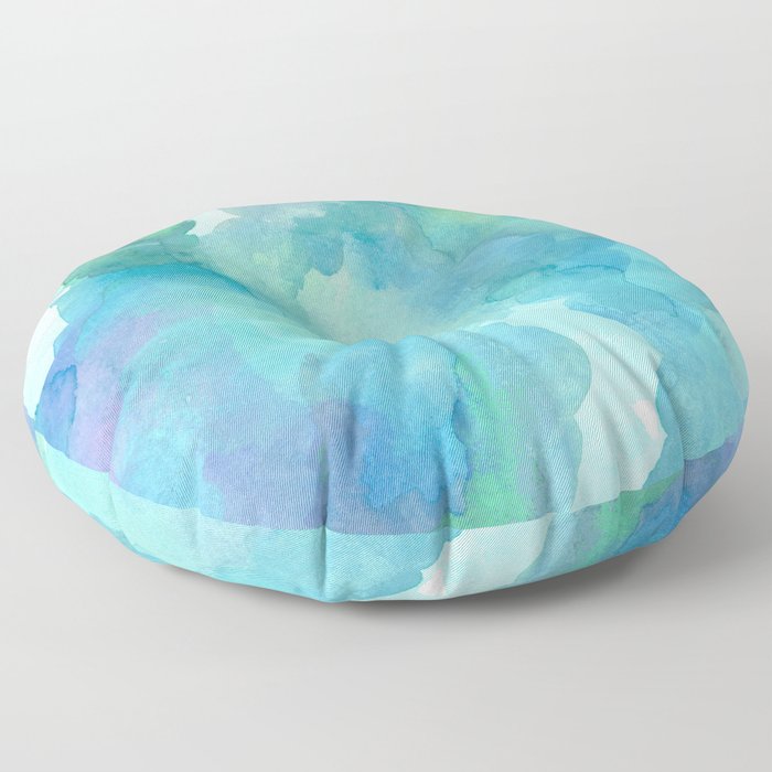 Breathing Under Water Floor Pillow