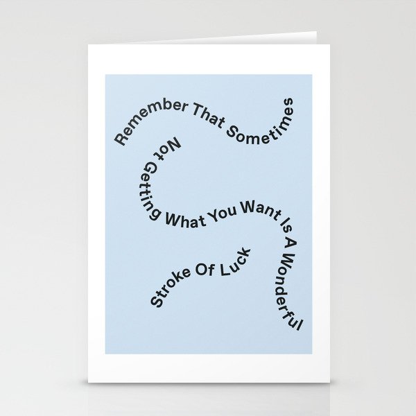 Stroke Of Luck Stationery Cards
