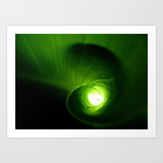 Tunnel of Light Art Print
