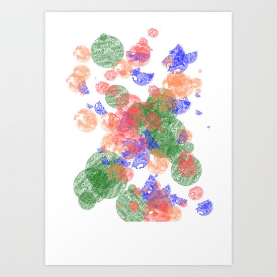 The Bubbles Art Print