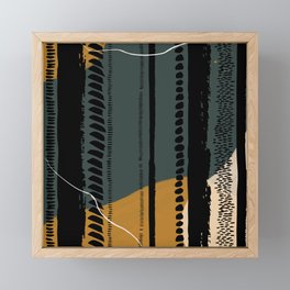 Natural Pattern Framed Mini Art Print