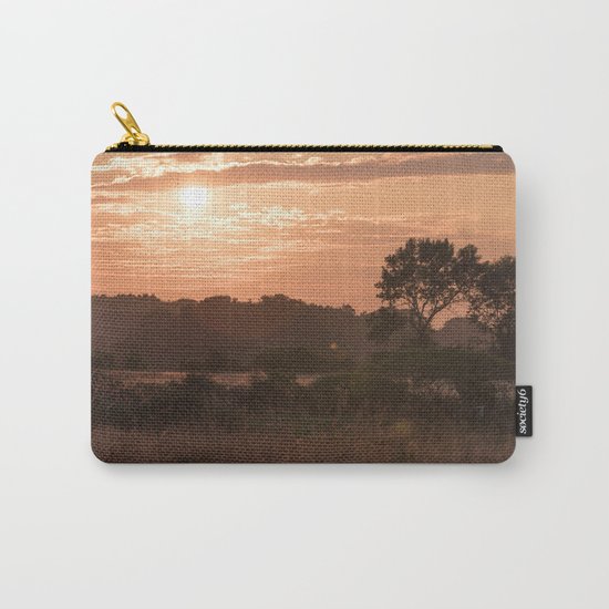 Orange sunset Carry-All Pouch
